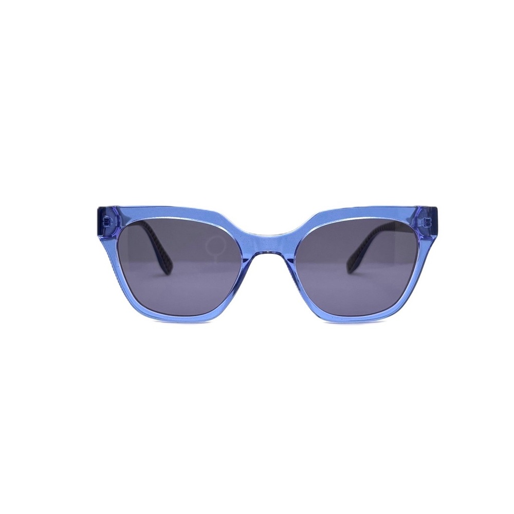 Athena Blue Crystal Acetate Sunglasses by Sanctuary optical quality New w/Tags